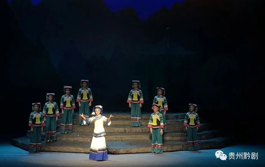 黔劇《臘梅迎香》參加2022年多彩貴州文化藝術(shù)...