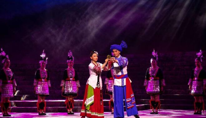 新編大型青春版黔劇《秦娘美》首秀圓滿成功